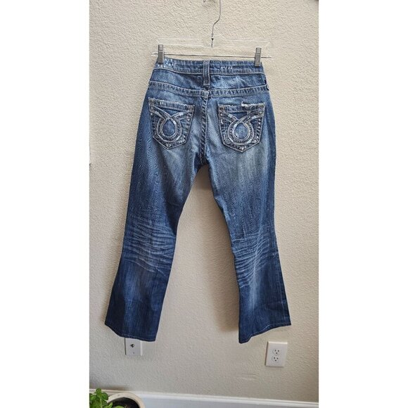Jean Crop Big Star Liv Taille 27 - Occasion Très Bon état, Style Capri Décontracté